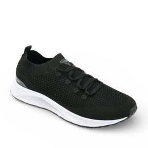 VANCE CO Men’s Black Rowe Breathe Knit Lightweight Casual Lace Up Sneaker Sz 11